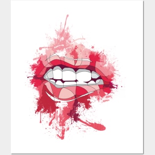 lips Posters and Art